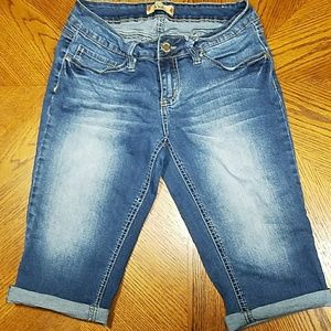 YMI Denim Bermuda Shorts Size 7