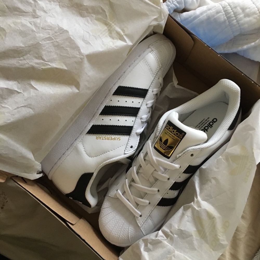 Brand new adidas superstars
