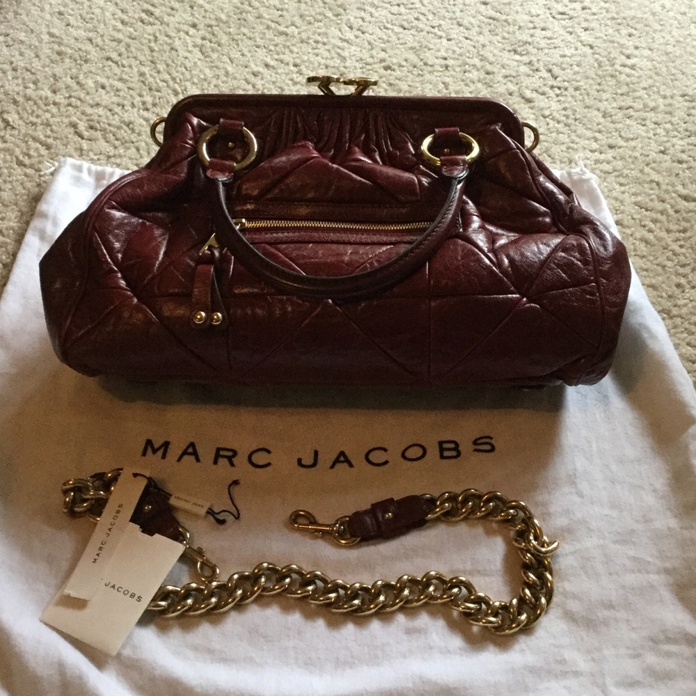 Beautiful Marc Jacobs Quilted  Stam bag