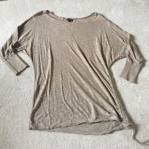 Express 3/4 sleeved sweater