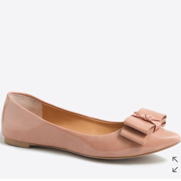 J.Crew Emery Bow Flats - 9 1/2 - Bronzed Clay - Picture 8 of 8