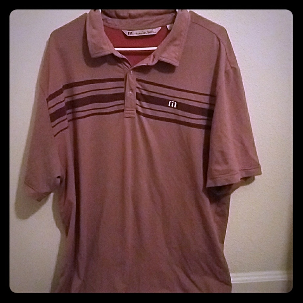 Travis Mathews golf shirt
