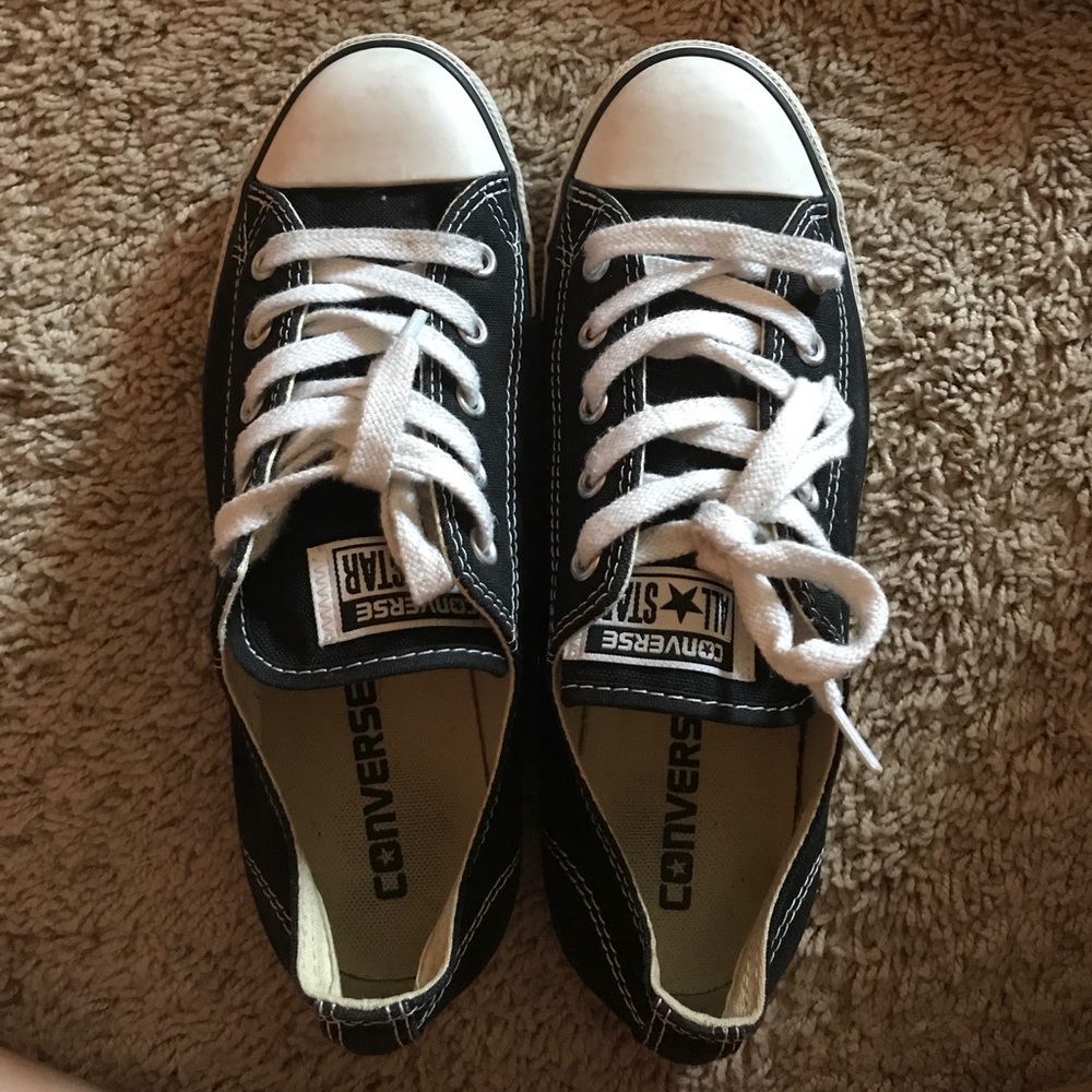 Black Converse! Great condition.