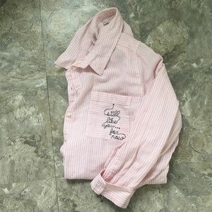 Cotton Pinstripe Shirt