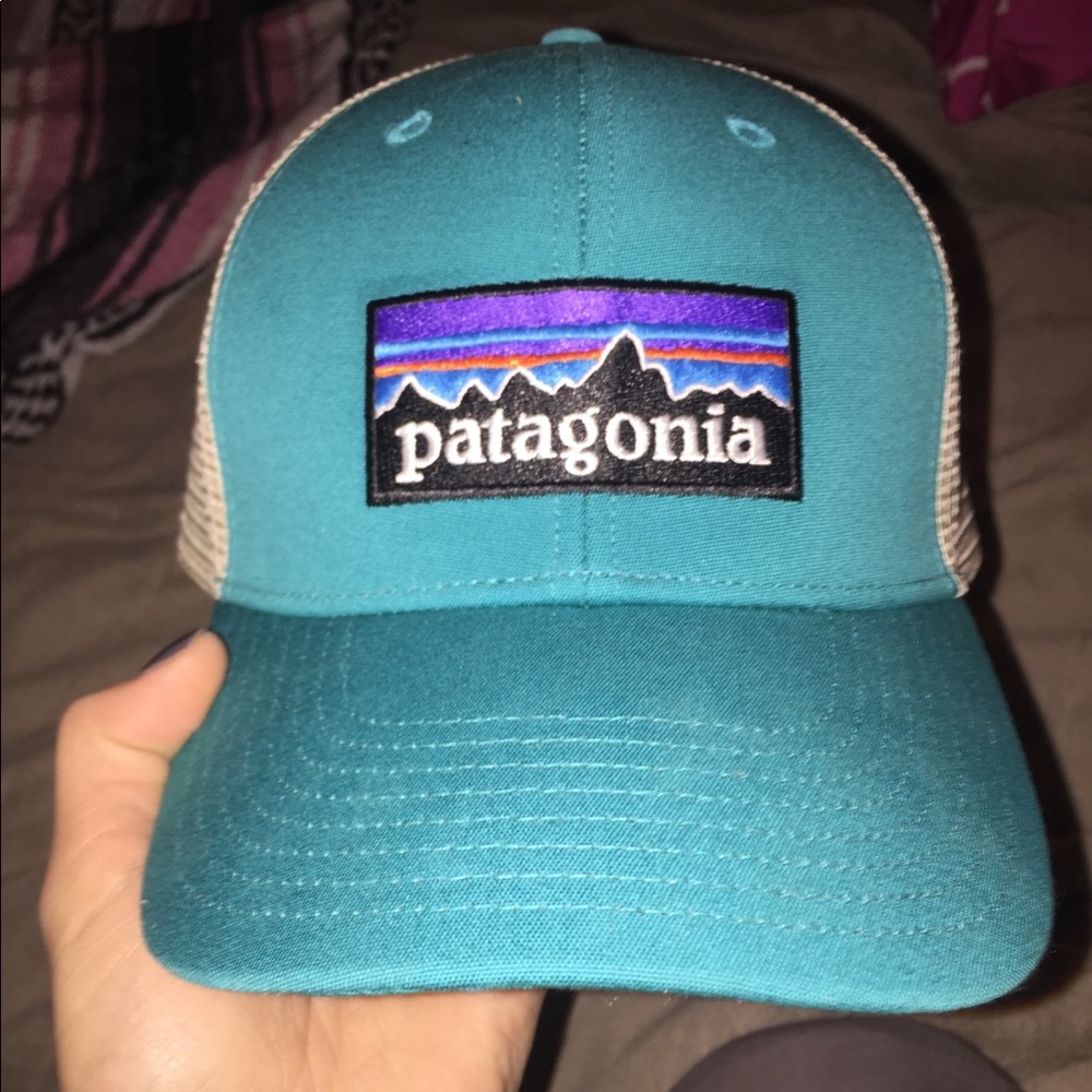 patagonia logo hat