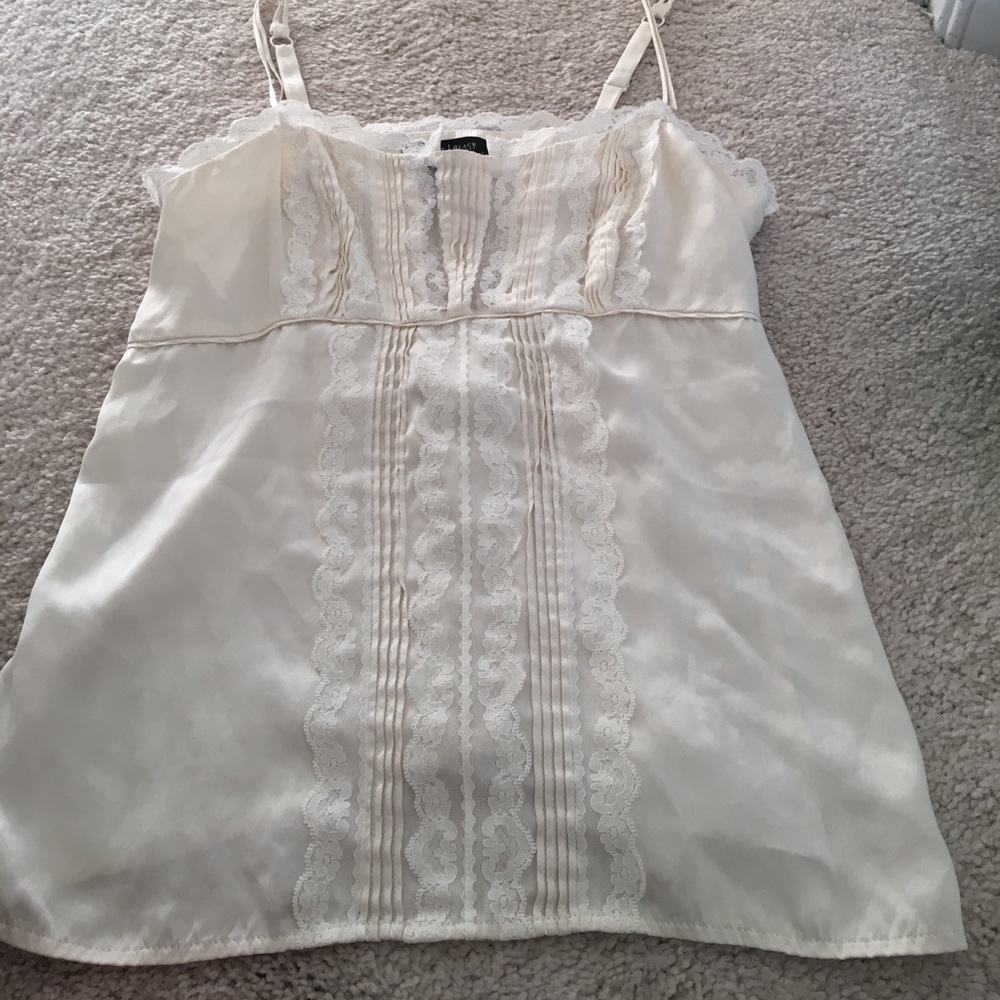 Pretty silk tank