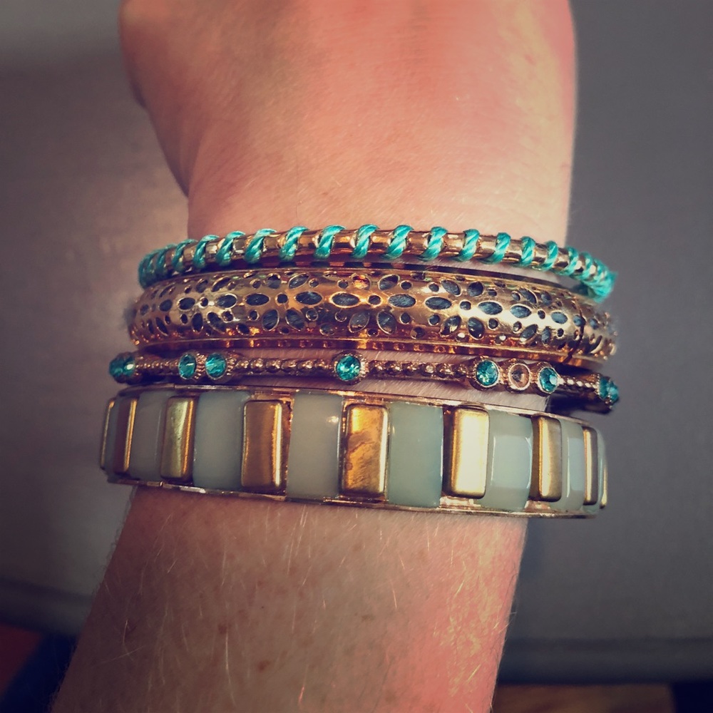 Trendy bangle collection