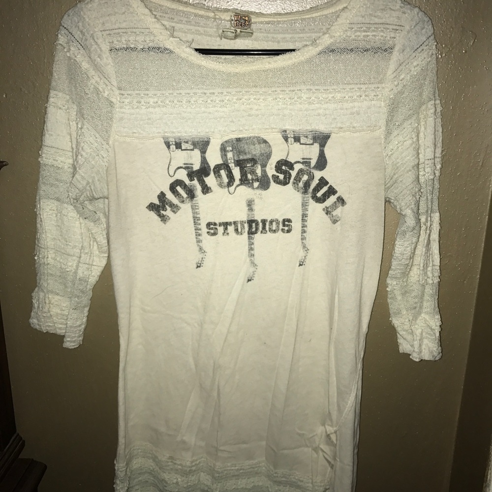 Free People Lace Moto