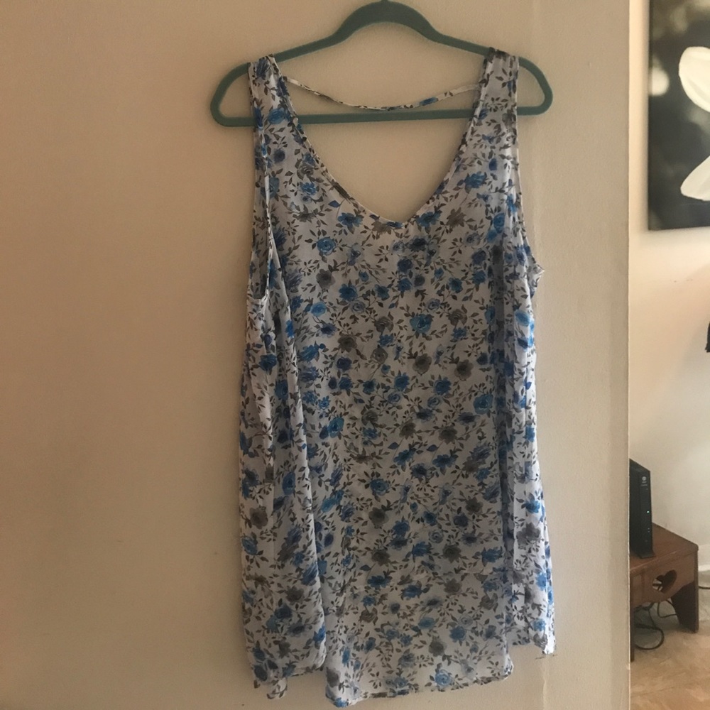 LAST CHANCE: Floral tank