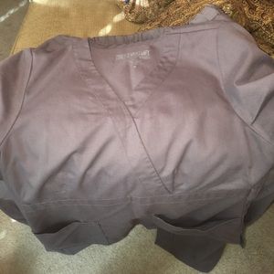 Greys anatomy grey scrub set
