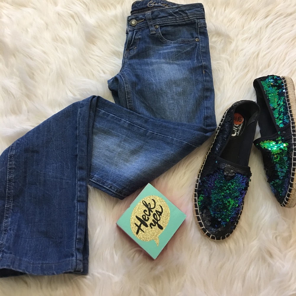 Mango Jeans Christy straight fit mid rise sz 2