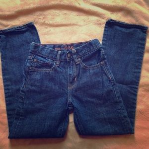 Boy Gap jeans, original cut.  Size 8 slim.