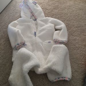 Baby fleece suit
