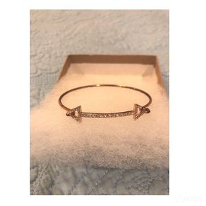Rose Gold bracelet with Swarovski crystals