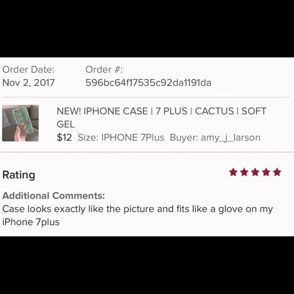 🌵Iphone 7 Plus/ 8Plus Case, Cactus, Slim TPU - Picture 7 of 7