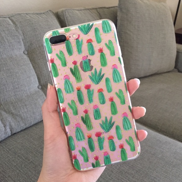 🌵Iphone 7 Plus/ 8Plus Case, Cactus, Slim TPU - Picture 2 of 7