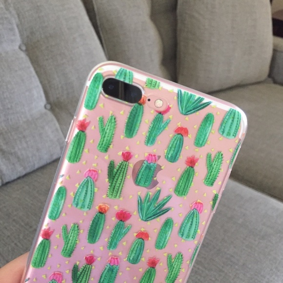 🌵Iphone 7 Plus/ 8Plus Case, Cactus, Slim TPU - Picture 3 of 7