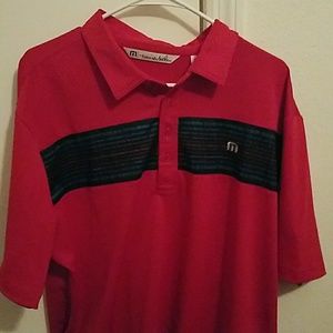 Travis Mathews golf shirt