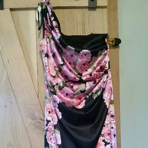 Maggy London one Shoulder dress