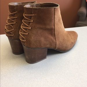 ALDO suede booties