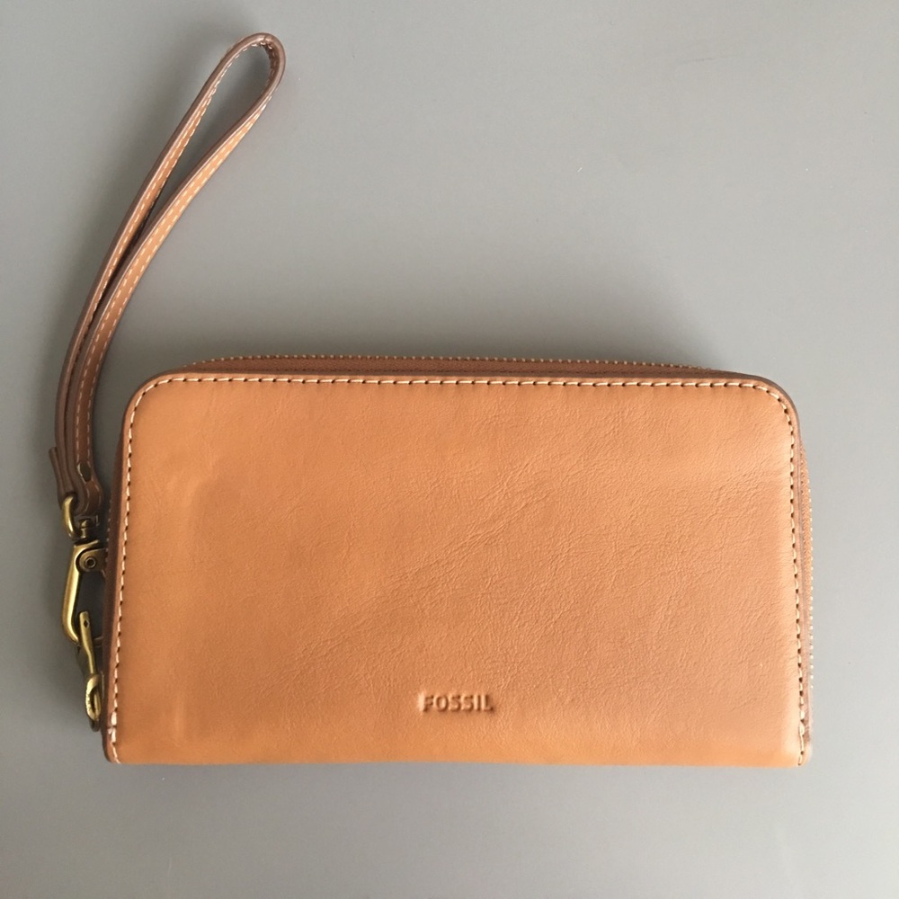 FOSSIL Smartphone Wristlet Zip Around Wallet