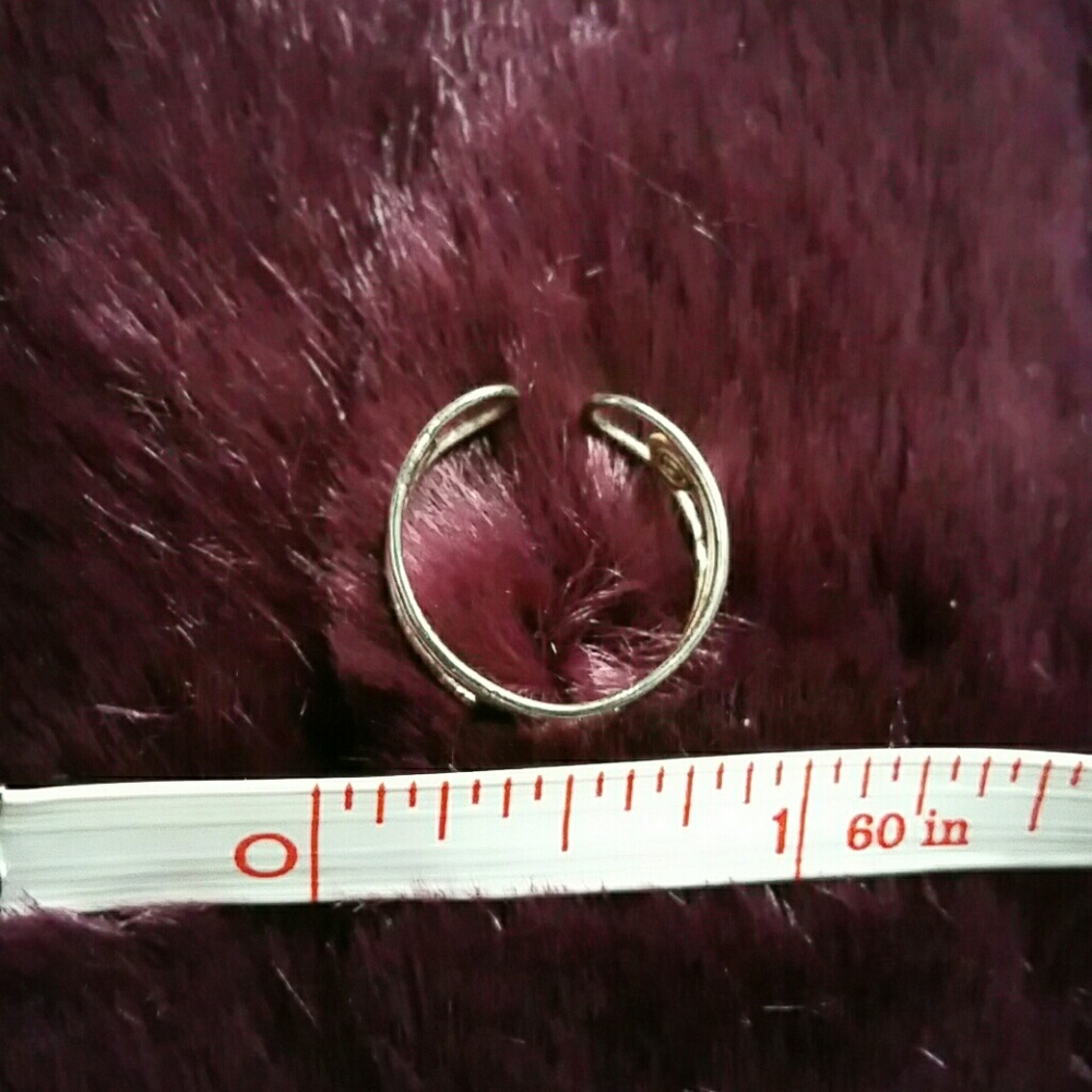 Dainty Scrollwork Cuff Ring - Picture 3 of 3