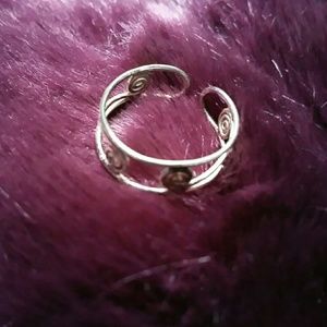 Dainty Scrollwork Cuff Ring