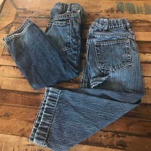 BUNDLE... 2 pairs Toddler boy gap jeans