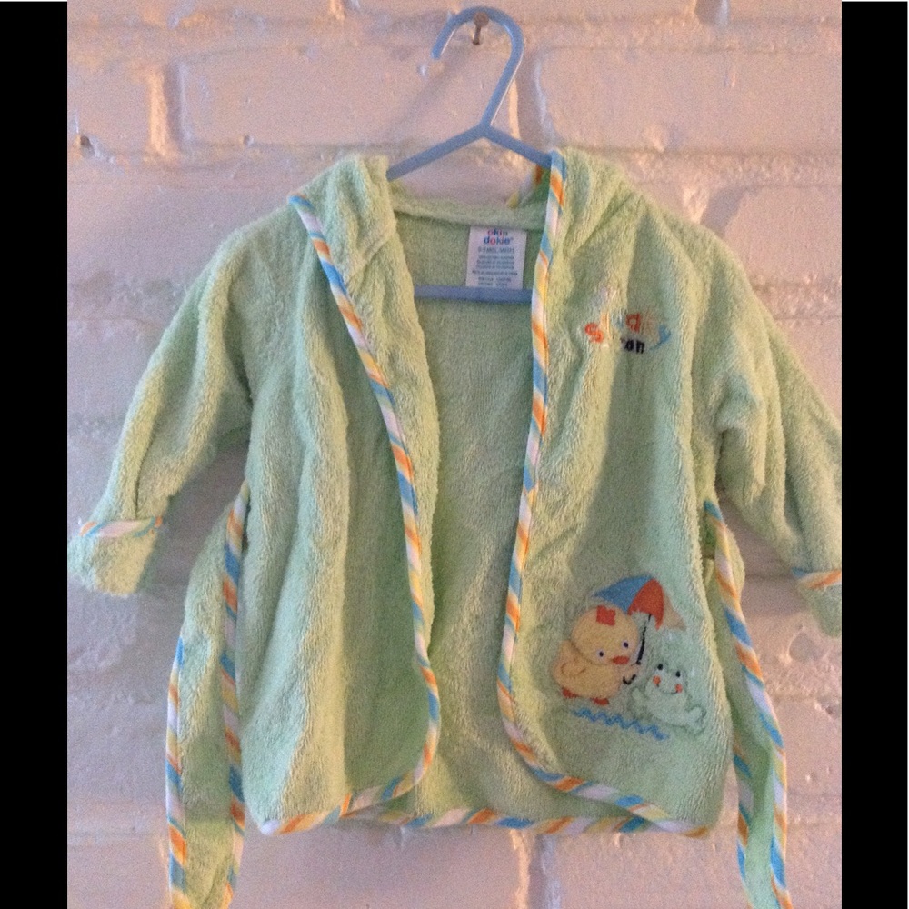 Terry bathrobe