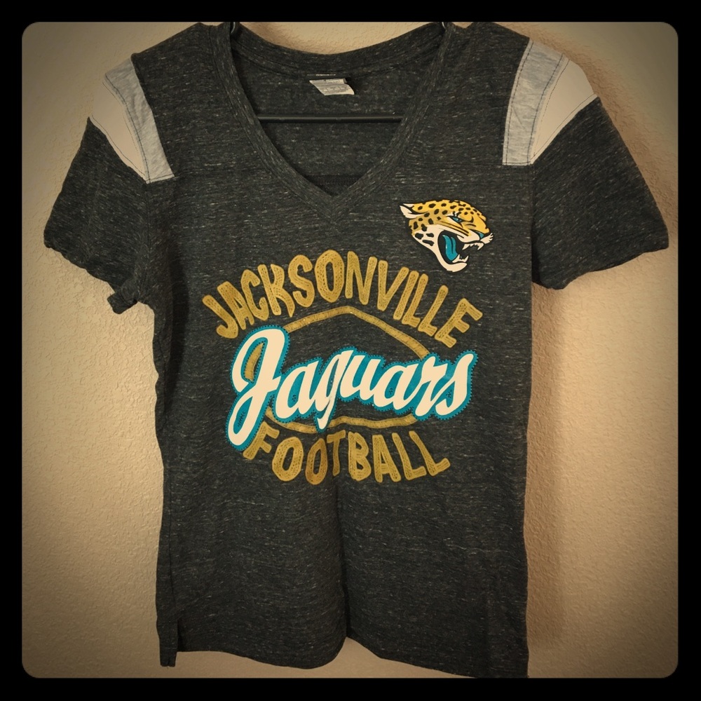 NFL team apparel Jacksonville jags fitted t shirt