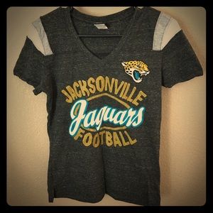 NFL team apparel Jacksonville jags fitted t shirt