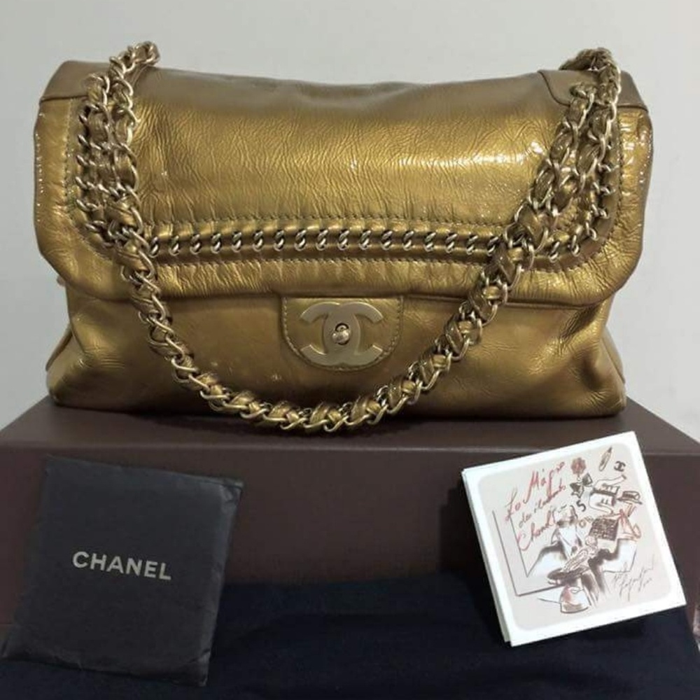 authentic chanel large limited edition