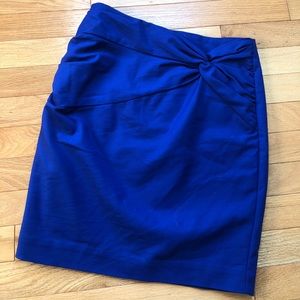 H&M Royal Blue Mini/Pencil Skirt Size 0-2