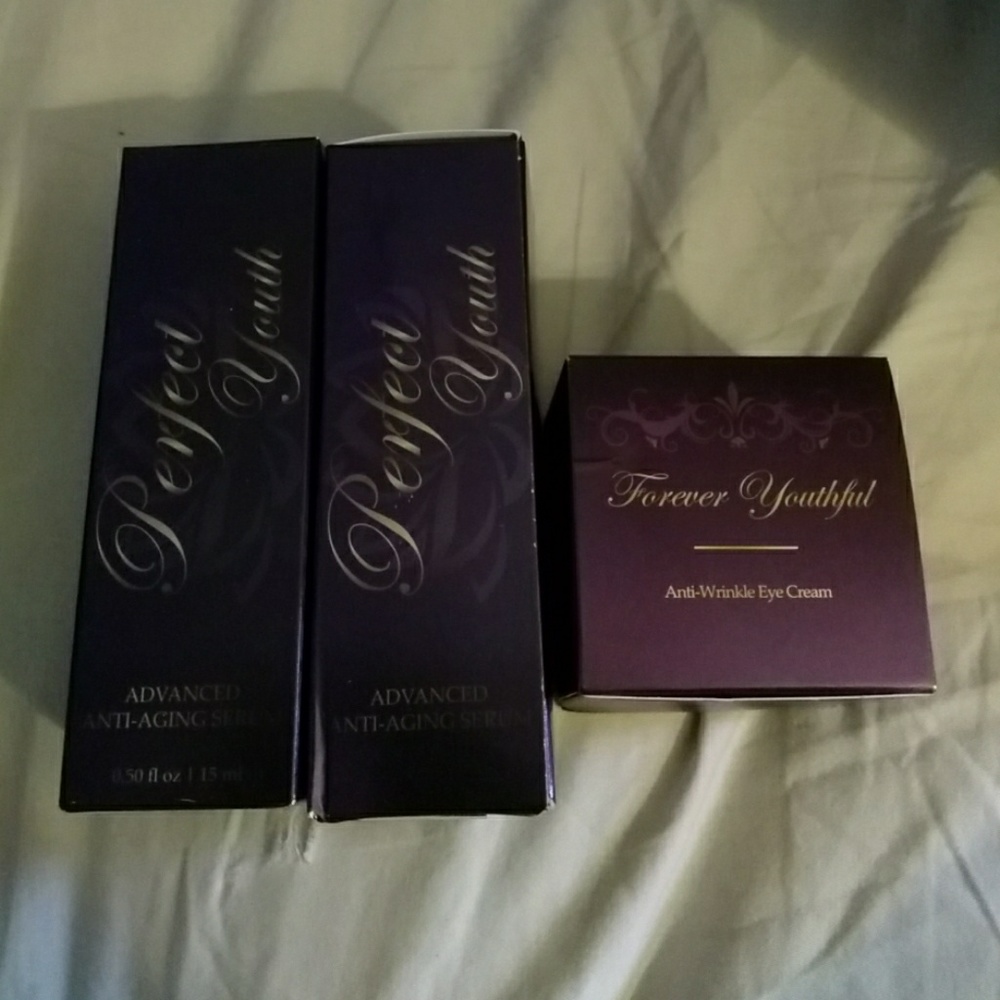 Perfect youth serum and forever youthful eye cream