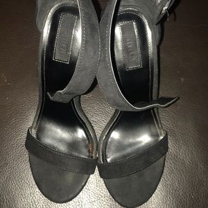 Black heels