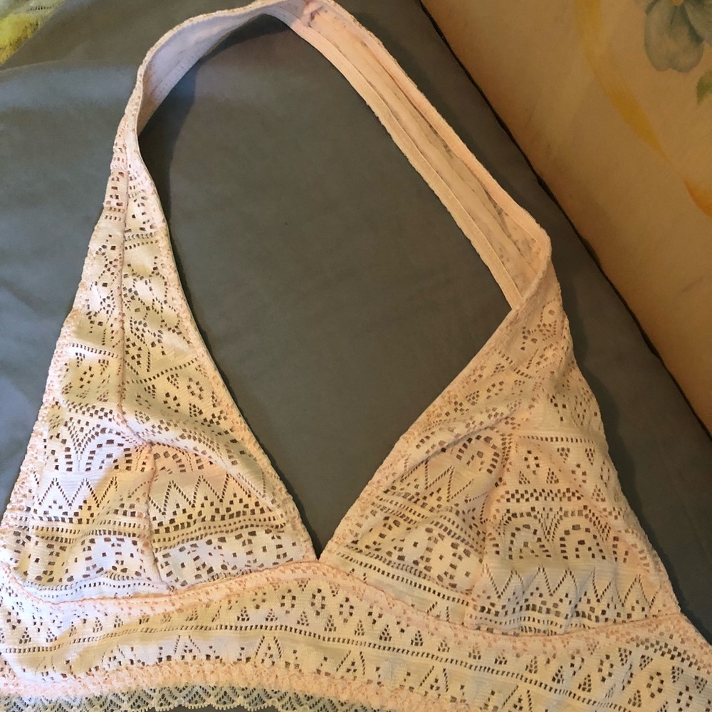 unlined halter bralette