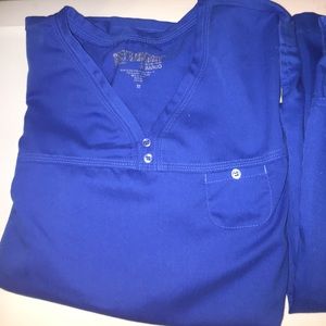 Grey' Anatomy blue scrubs