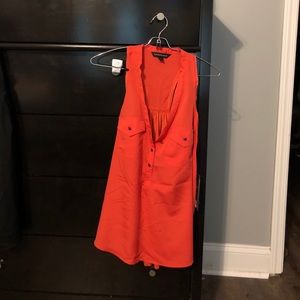 Racer back dress shirt