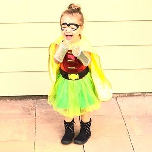 Robin Girls Halloween Costume - 1-2 years