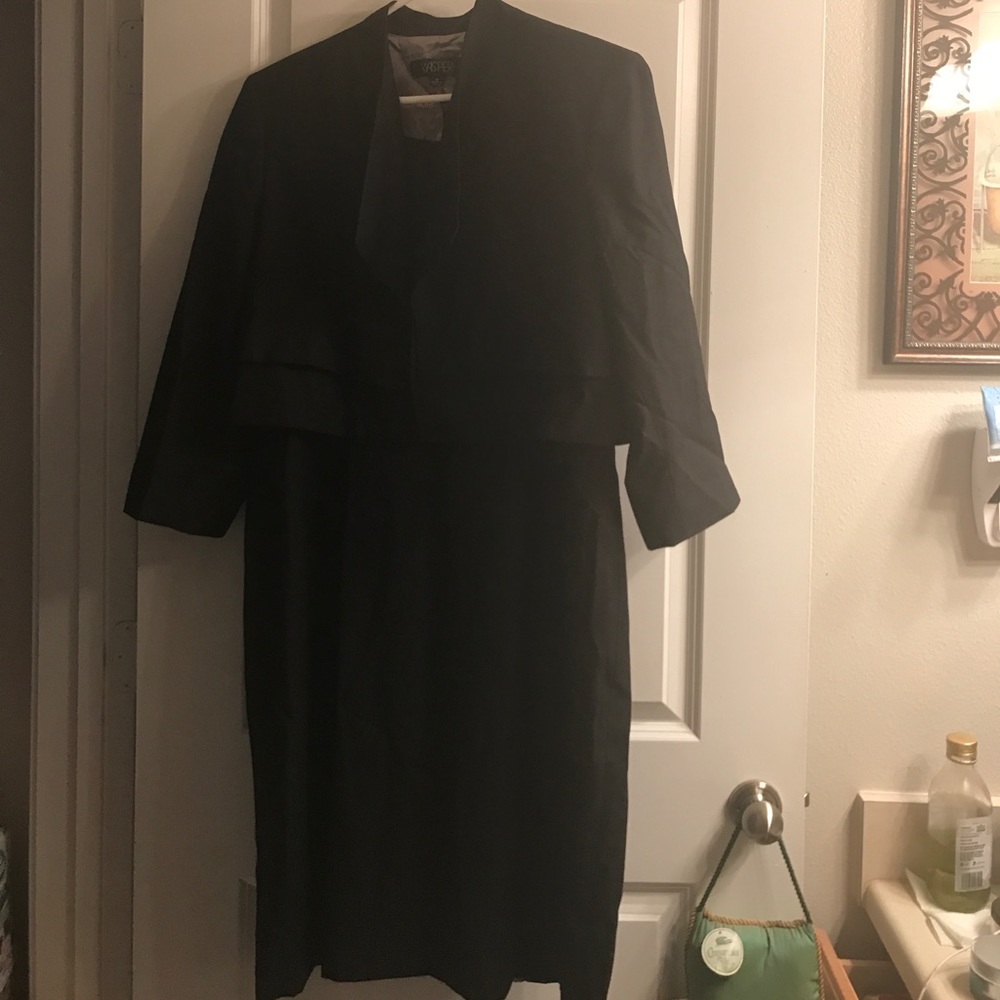 Black Dress with Jacket very nice quality dress