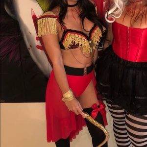 Ringleader handmade costume.