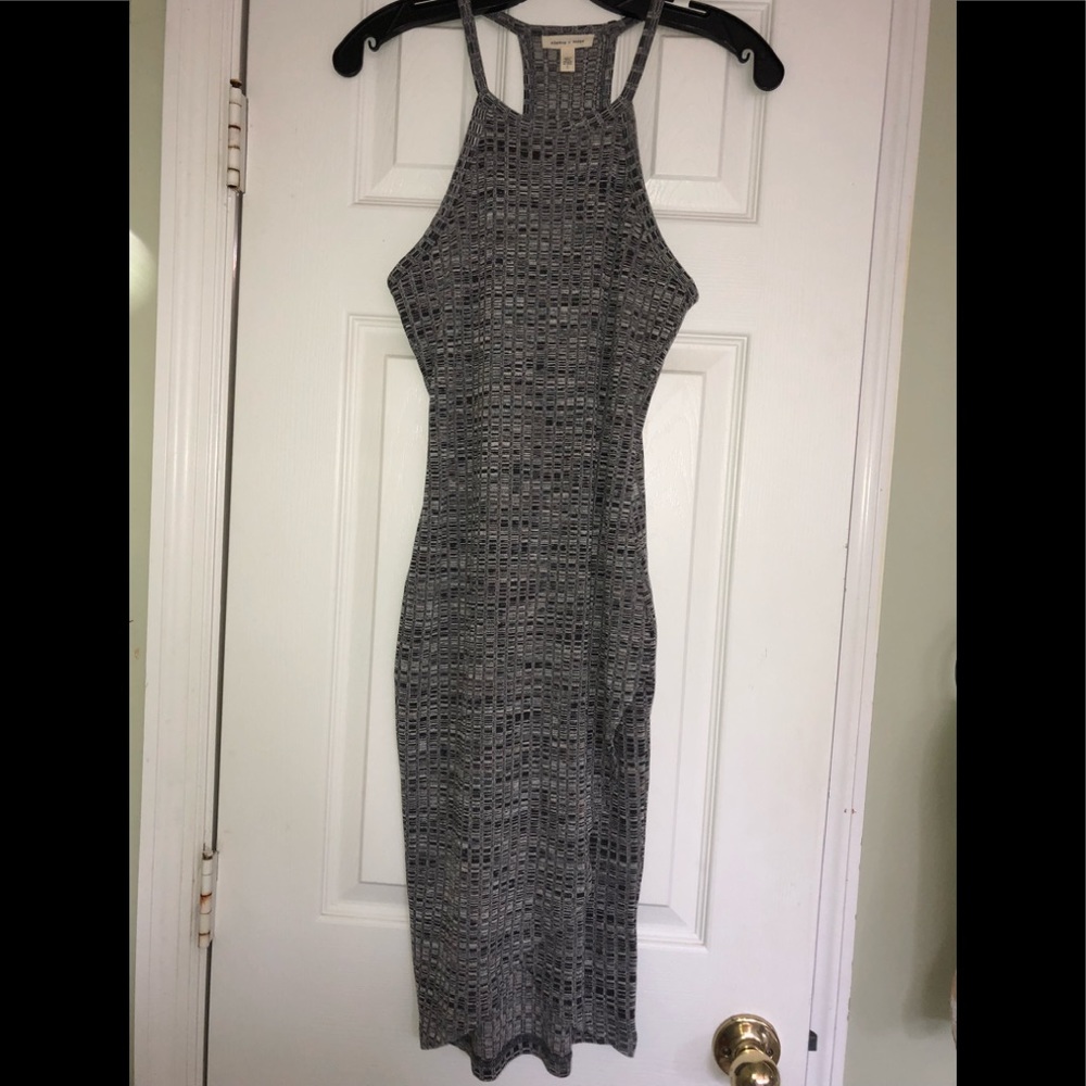 Halter top stretchy dress