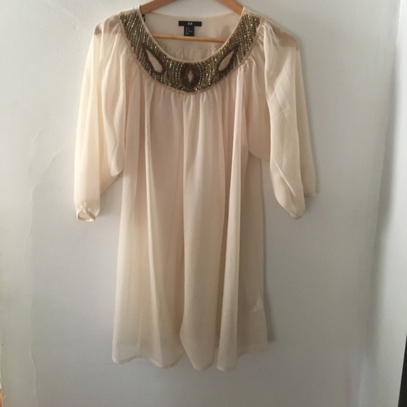 Dresses & Skirts - H&M beaded dress