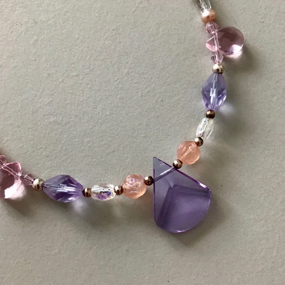 🆕Sterling Glass Beaded Handcrafted Necklace - Picture 2 of 6