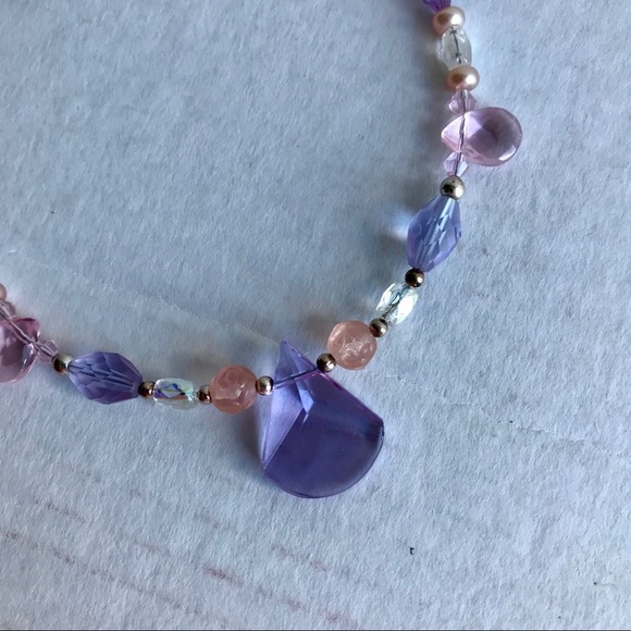 🆕Sterling Glass Beaded Handcrafted Necklace - Picture 3 of 6