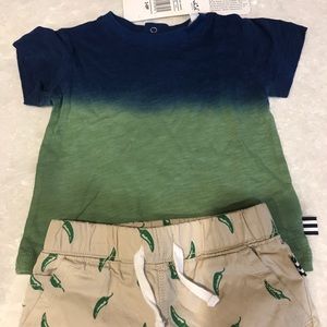 Hot hot hot! NWT Splendid t-shirt & shorts set.