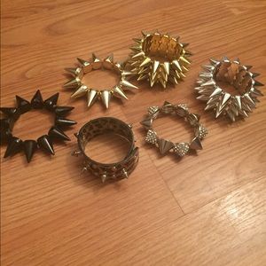 Assorted Spike Bracelets