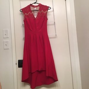 Red dress!