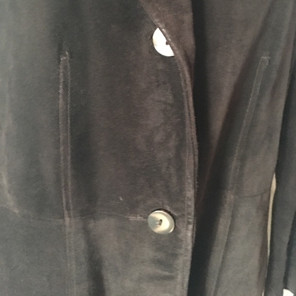 Vintage Express Brown Suede Car Coat w/thinsulate - Picture 2 of 8