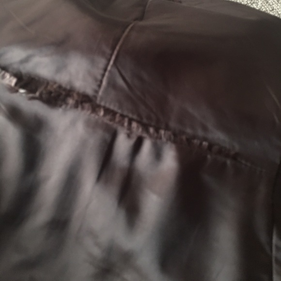 Vintage Express Brown Suede Car Coat w/thinsulate - Picture 4 of 8